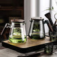 ♨️Leaves and water separation press teapot