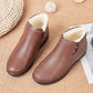 Nice gift * Plush warm soft soles short boots