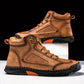 🔥Clearance Sale🔥Stylish Hand-Stitched Flat Sole Men's Boots（The more you buy, the higher the discount）