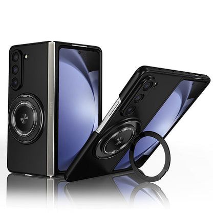 Magnetic Phone Case With Rotating Stand for Galaxy Z Fold/Flip Series