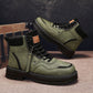 ❄️Winter Specials❄️Men's Plush Lace-Up High Top Boots