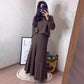 💞Winter Wardrobe Essentials 60%OFF 💞Women's Round-Neck Top ＆ Pleated Skirt 2-Piece Set