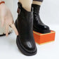 Women's Plush Zipper Chunky Ankle Boots🎁Free Shipping