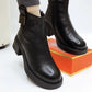 Women's Plush Zipper Chunky Ankle Boots🎁Free Shipping