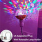 🔥Last Day 46% OFF - Colorful Rotating Disco Ball Light