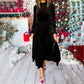 💃Holiday Specials - 52% OFF🔥Women’s Luxurious Long-Sleeve Dress with Ruffle Hem
