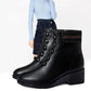 Stylish Elegant Wedge-heel Ankle Boots for Women