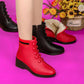 Stylish Elegant Wedge-heel Ankle Boots for Women
