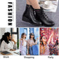 Stylish Elegant Wedge-heel Ankle Boots for Women