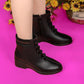 Stylish Elegant Wedge-heel Ankle Boots for Women