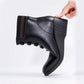 Stylish Elegant Wedge-heel Ankle Boots for Women