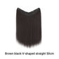 🔥🎉2025 HOT SALE🎉 60% OFF💝Clip in U-Shaped Hair Extension Hairpiece for Women