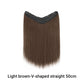 🔥🎉2025 HOT SALE🎉 60% OFF💝Clip in U-Shaped Hair Extension Hairpiece for Women