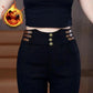 💖Women's High-Waisted Flared Pants with Plush Lining