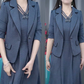 Women’s Fashion Blazer and Sleeveless Dress 2 Piece Set