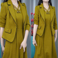 Women’s Fashion Blazer and Sleeveless Dress 2 Piece Set