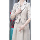 Women’s Fashion Blazer and Sleeveless Dress 2 Piece Set