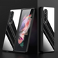 Samsung Galaxy Z Fold 6 Magnetic Protective Cover In Anti-drop Brushed Metal