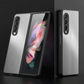 Samsung Galaxy Z Fold 6 Magnetic Protective Cover In Anti-drop Brushed Metal