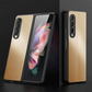 Samsung Galaxy Z Fold 6 Magnetic Protective Cover In Anti-drop Brushed Metal