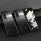 Samsung Galaxy Z Fold 6 Magnetic Protective Cover In Anti-drop Brushed Metal