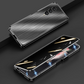 Samsung Galaxy Z Fold 6 Magnetic Protective Cover In Anti-drop Brushed Metal