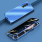 Samsung Galaxy Z Fold 6 Magnetic Protective Cover In Anti-drop Brushed Metal