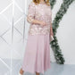 🌸Spring Specials🌸 Plus Size Swing Dress Set with Embroidered Cover