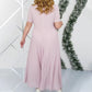🌸Spring Specials🌸 Plus Size Swing Dress Set with Embroidered Cover