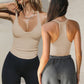 ✨️Last Day Promotion 50% OFF🔥- Women's Solid Racerback Tank Top