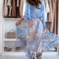 🌷🩵Spring Limited Sale 50% OFF🩵🌷Blue Set Bow Back Top & Tulle Skirt