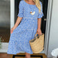 🎁What should I wear tomorrow?🎁💥Round Neck Polka Dot Print Midi Dress