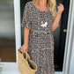 🎁What should I wear tomorrow?🎁💥Round Neck Polka Dot Print Midi Dress