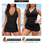 👙Swimsuit With Deep V And Gathered Gack
