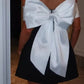 Women's Bow Knot Off-Shoulder Party Dress