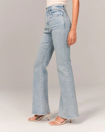 ⏰LAST DAY SPECIAL PRICE:￡19.99!!🔥Ultra High Rise Stretch Flare Jean