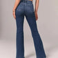⏰LAST DAY SPECIAL PRICE:￡19.99!!🔥Ultra High Rise Stretch Flare Jean