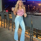 ⏰LAST DAY SPECIAL PRICE:￡19.99!!🔥Ultra High Rise Stretch Flare Jean