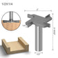 4-Flute T-shaped Grooving Milling Cutter