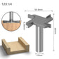 4-Flute T-shaped Grooving Milling Cutter