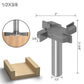 4-Flute T-shaped Grooving Milling Cutter