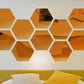Waterproof Acrylic Hexagonal Mirror Wall Stickers