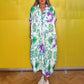 Women's Loose Printed Dress with Pockets