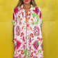 Women's Loose Printed Dress with Pockets