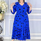 🌸Spring Specials💐 Women’s Elegant V-Neck Polka Dot  Dress