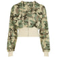 Trendy Camouflage Sweatshirt Set