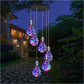 💡Colorful LED Solar-Powered Light Bulb Wind Chimes（50% OFF）