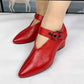 Women's Chunky Heel Pointed Toe Shoes