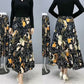 💥Limit Time 50% OFF🎉Women's Fashion High Waist Floral Pleated Long Skirt