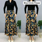 💥Limit Time 50% OFF🎉Women's Fashion High Waist Floral Pleated Long Skirt